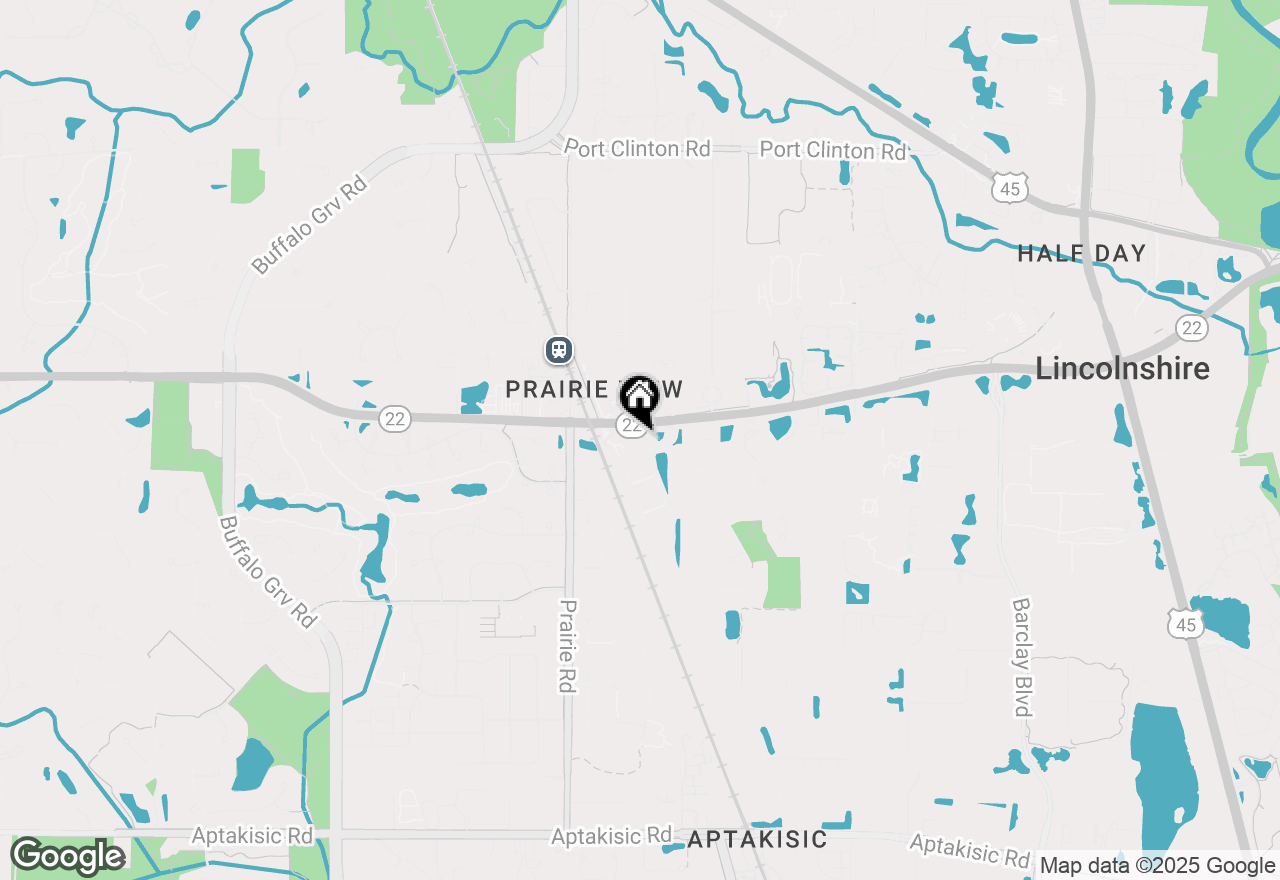 Map of 2581 Waterbury Lane, Buffalo Grove, IL 60089