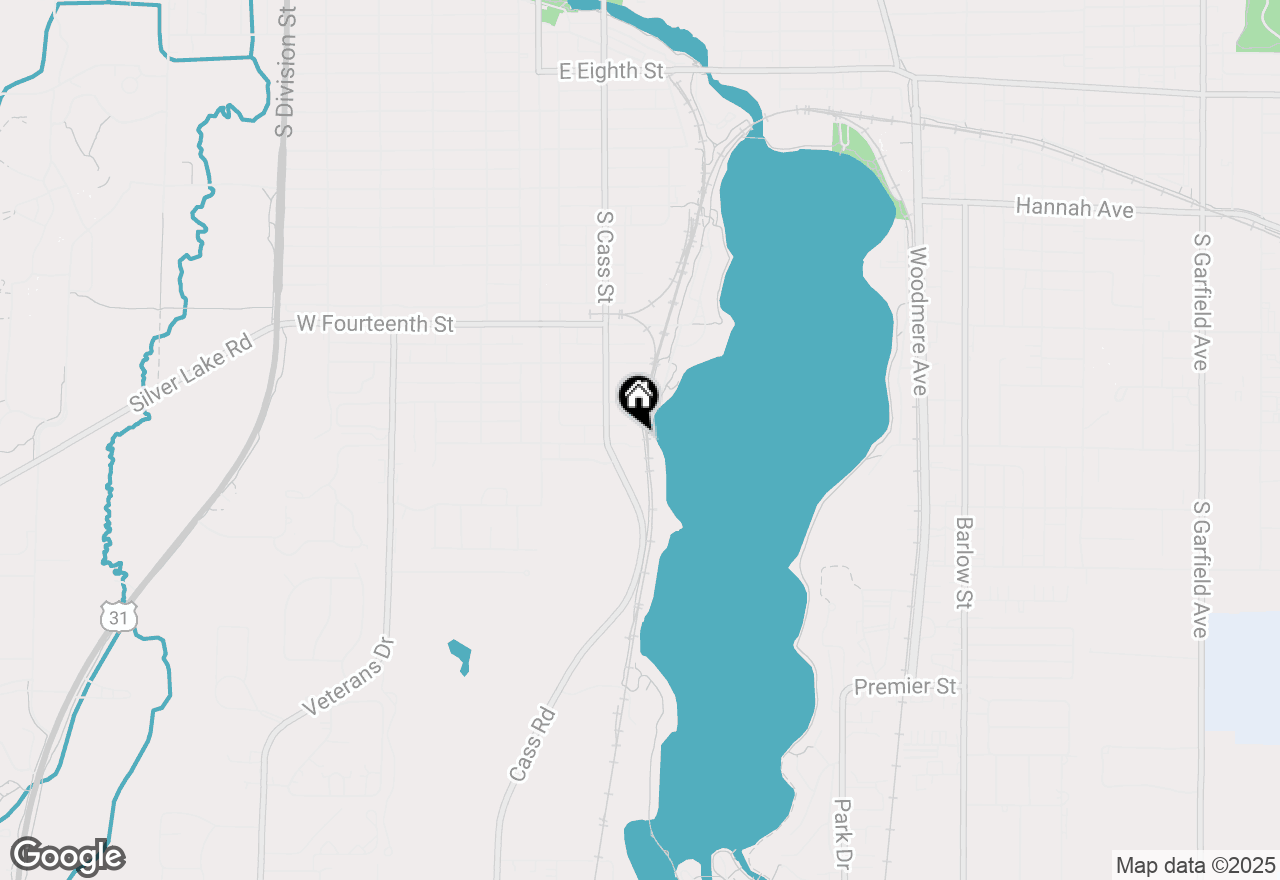 Map of 225 E Seventeenth Street #1-C, Traverse City, MI 49684