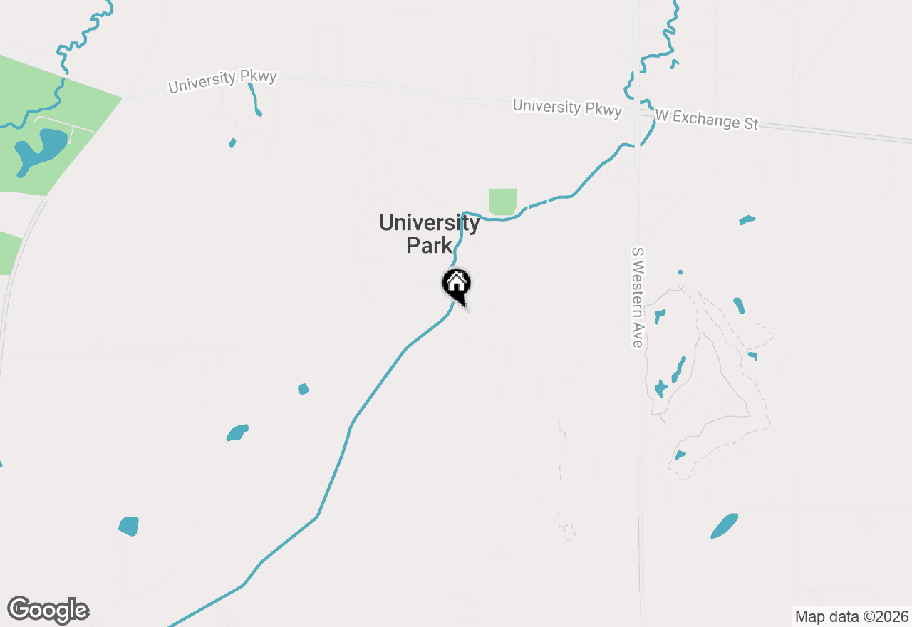 Map of 1015 Sierra Court, University Park, IL 60484