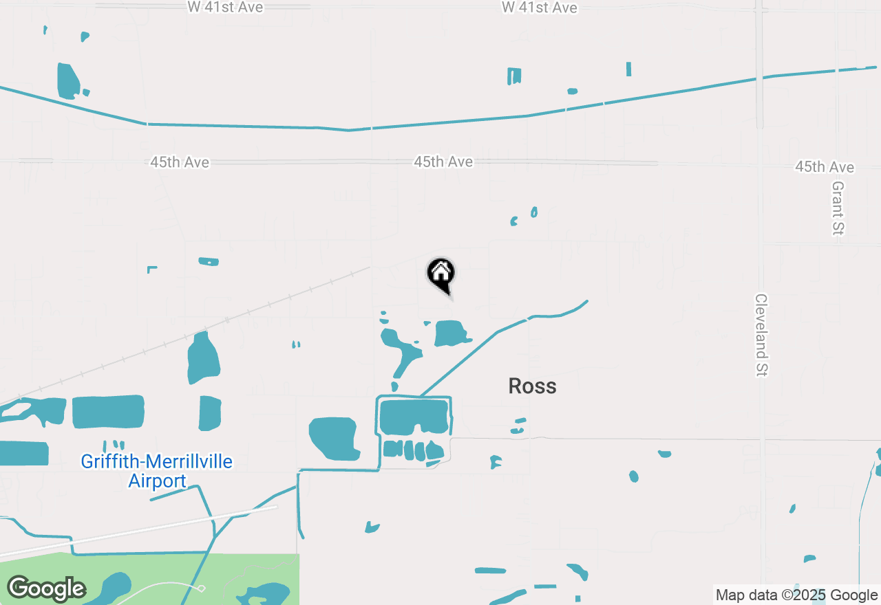 Map of 3512 W 48th Court, Gary, IN 46408