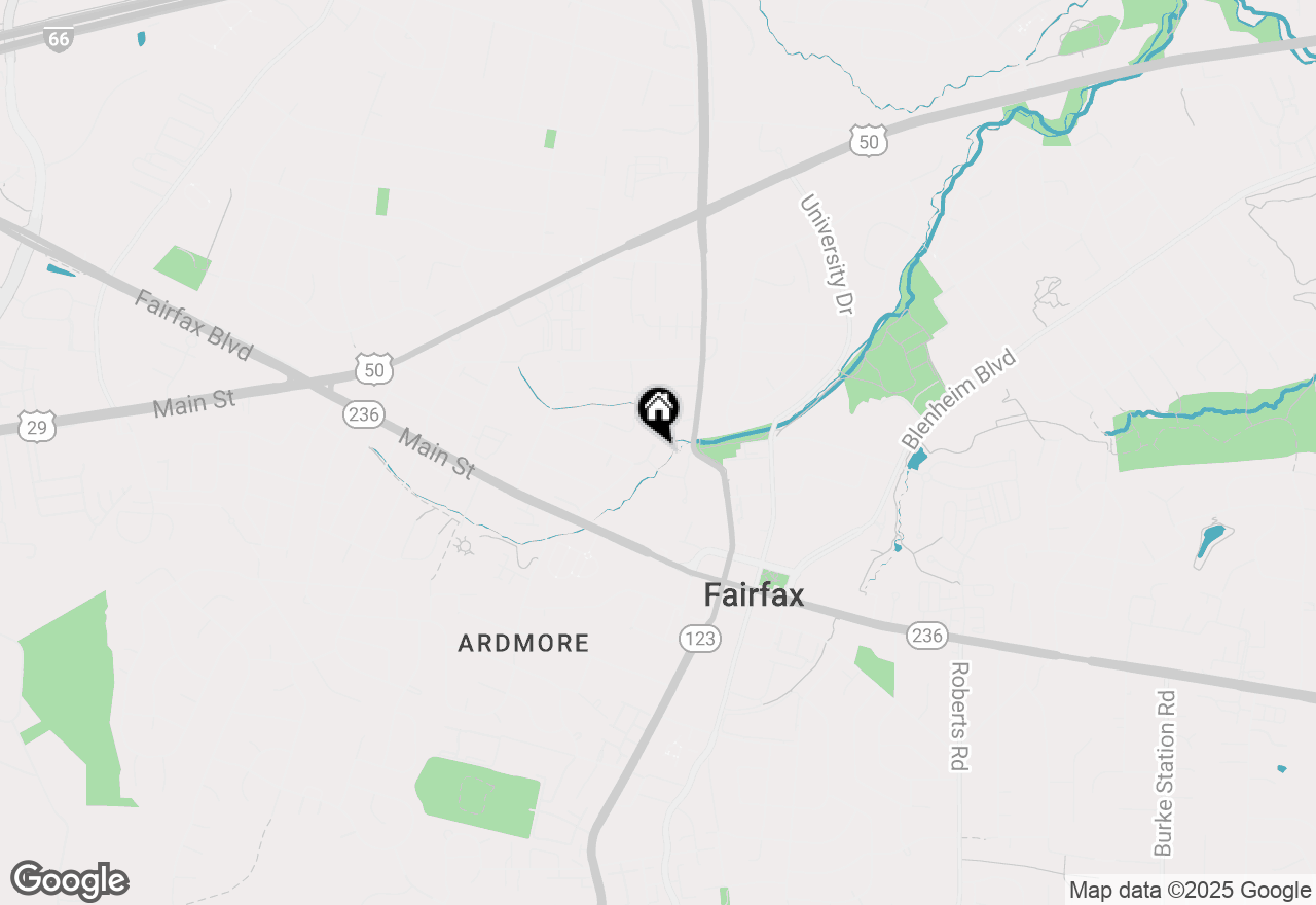 Map of 3889 Tusico Place, Fairfax, VA 22030