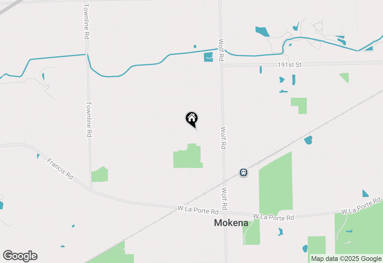 Map of 11360 195th Street, Mokena, IL 60448