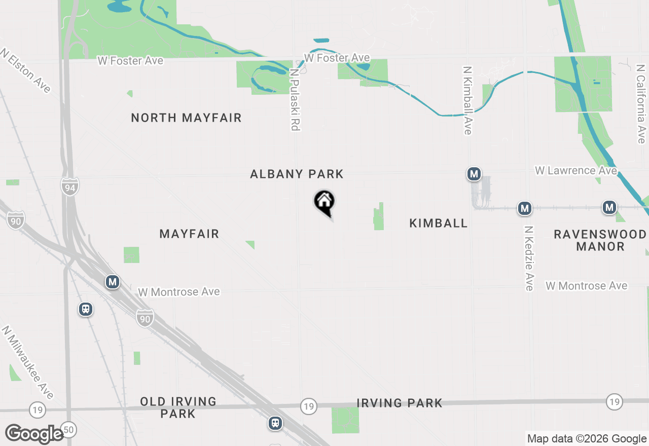 Map of 4614 N Springfield Avenue #3, Chicago, IL 60625