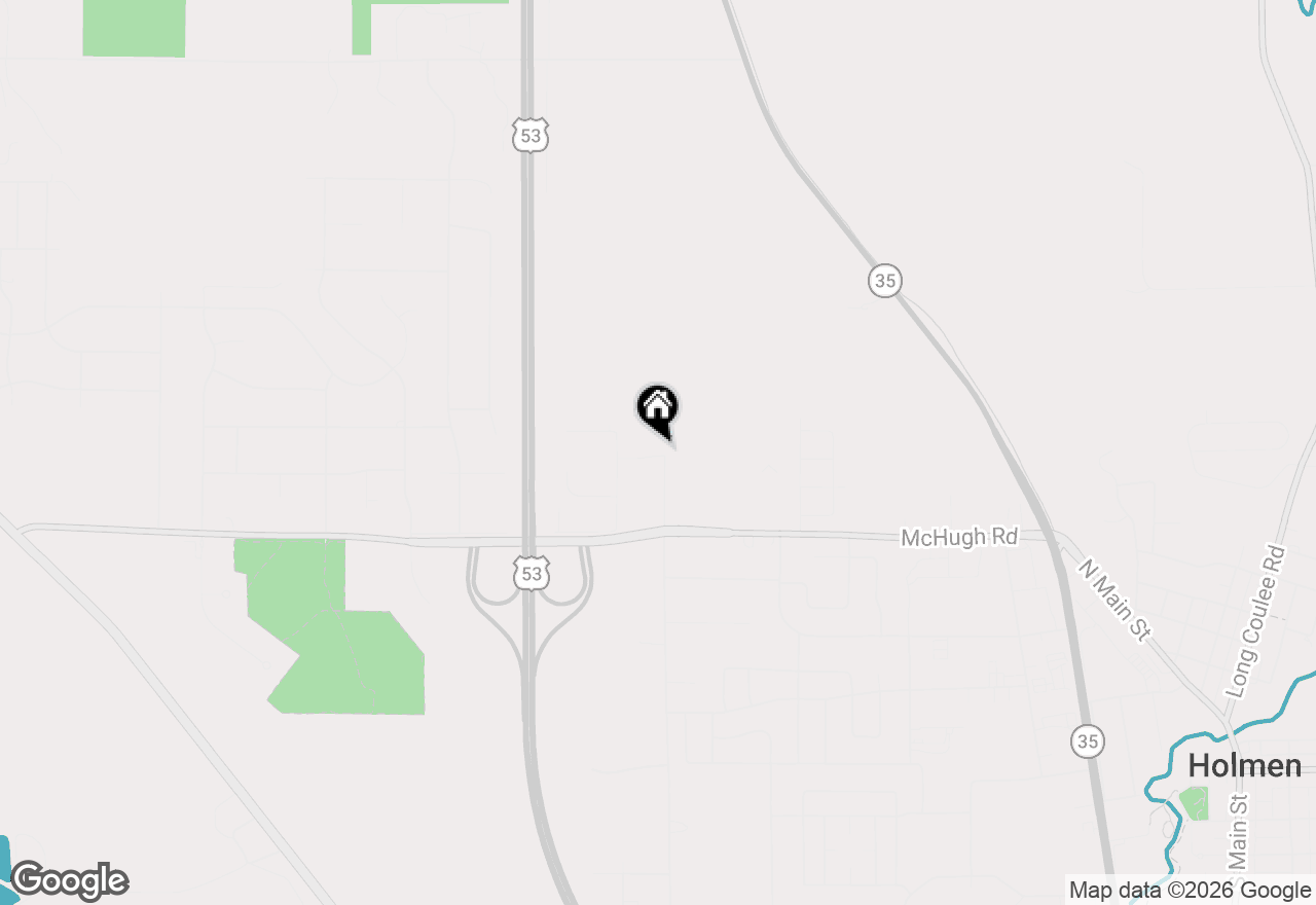 Map of 1201 Sween Dr, Holmen, WI 54636