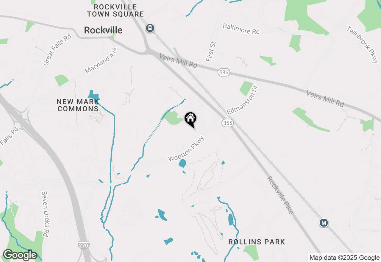 Map of 1009 Julian Place, Rockville, MD 20852