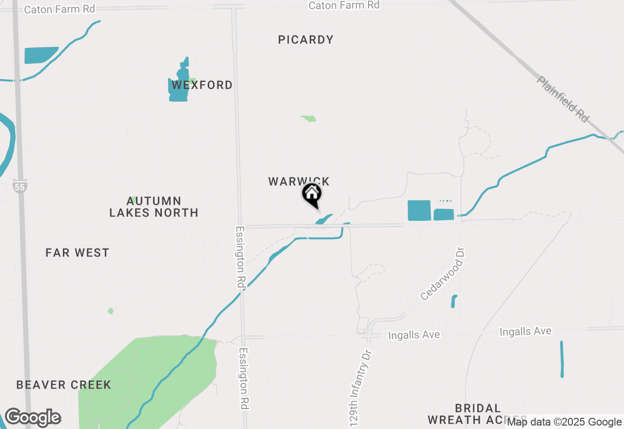 Map of 2908 Wake Island Drive, Joliet, IL 60435