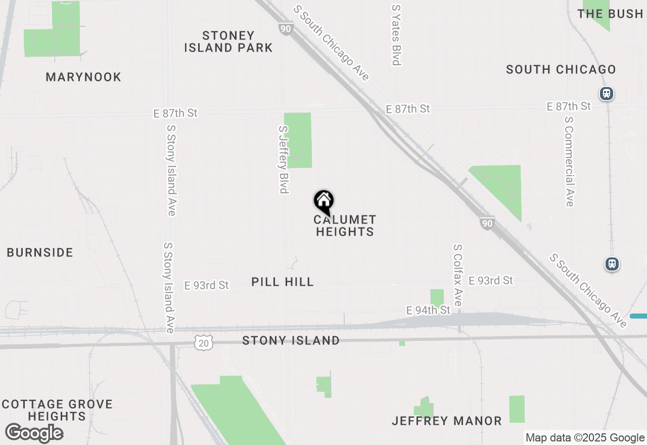 Map of 9054 S Merrill Avenue, Chicago, IL 60617