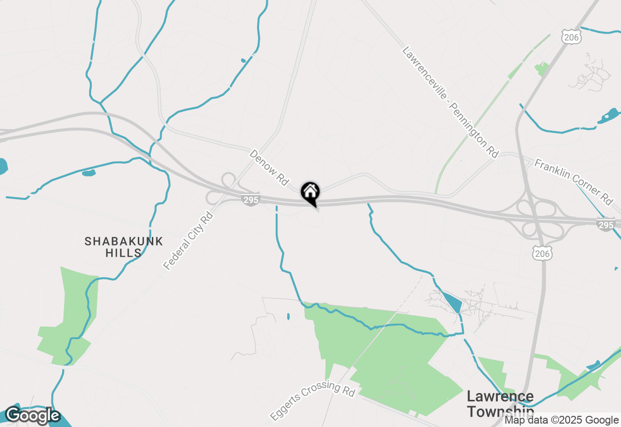 Map of 222 Federal Point Boulevard, Lawrence Township, NJ 08648