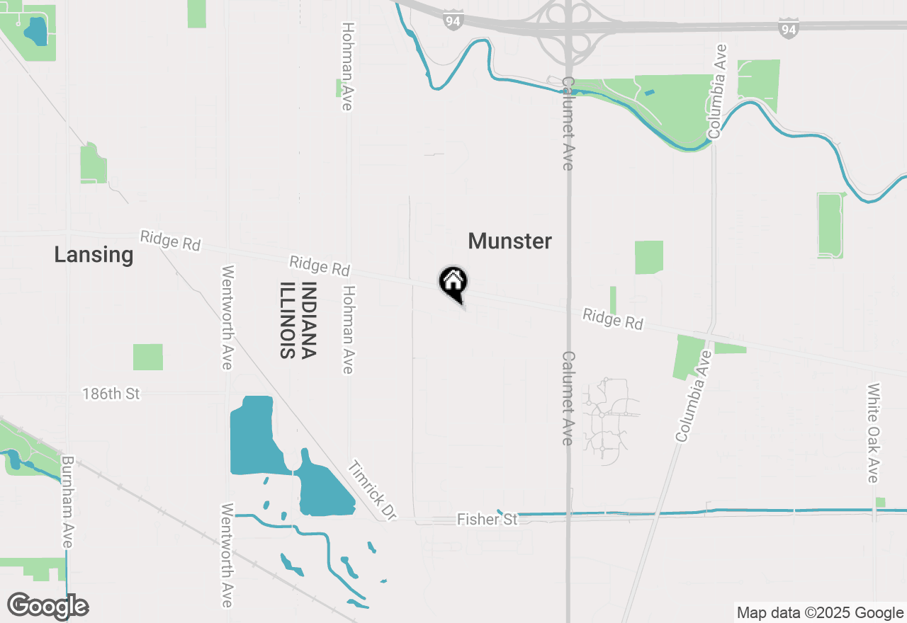 Map of 8329 Harrison Avenue, Munster, IN 46321