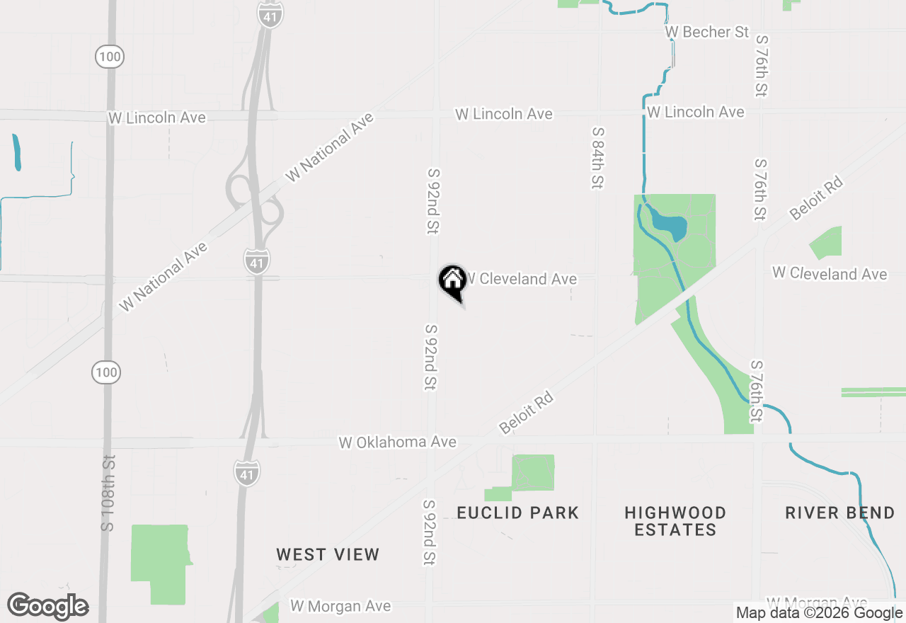 Map of 2815 S 91st St, West Allis, WI 53227