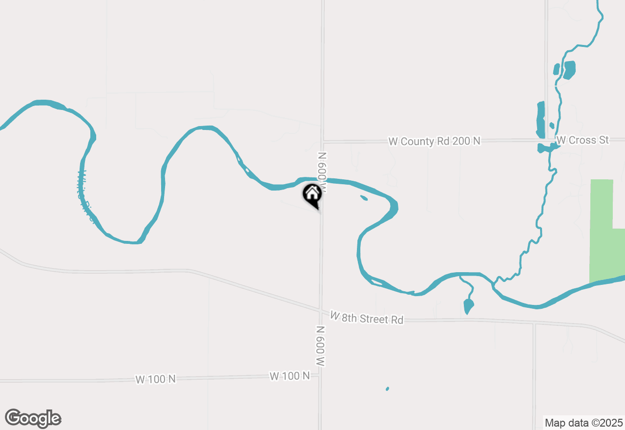 Map of 6607 W Ryan Drive, Anderson, IN 46011