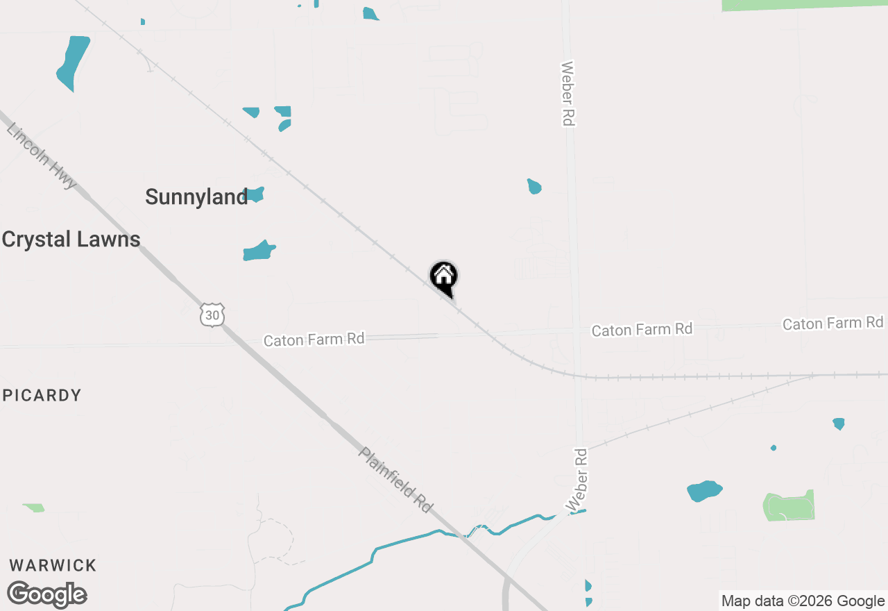 Map of 2412 Durness Court, Crest Hill, IL 60403