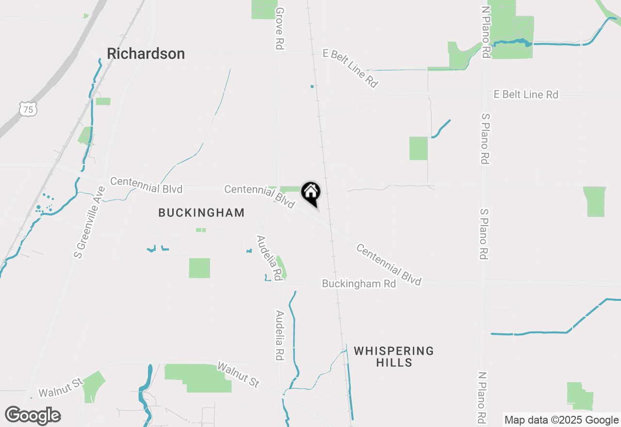 Map of 811 Oakway Court, Richardson, TX 75081