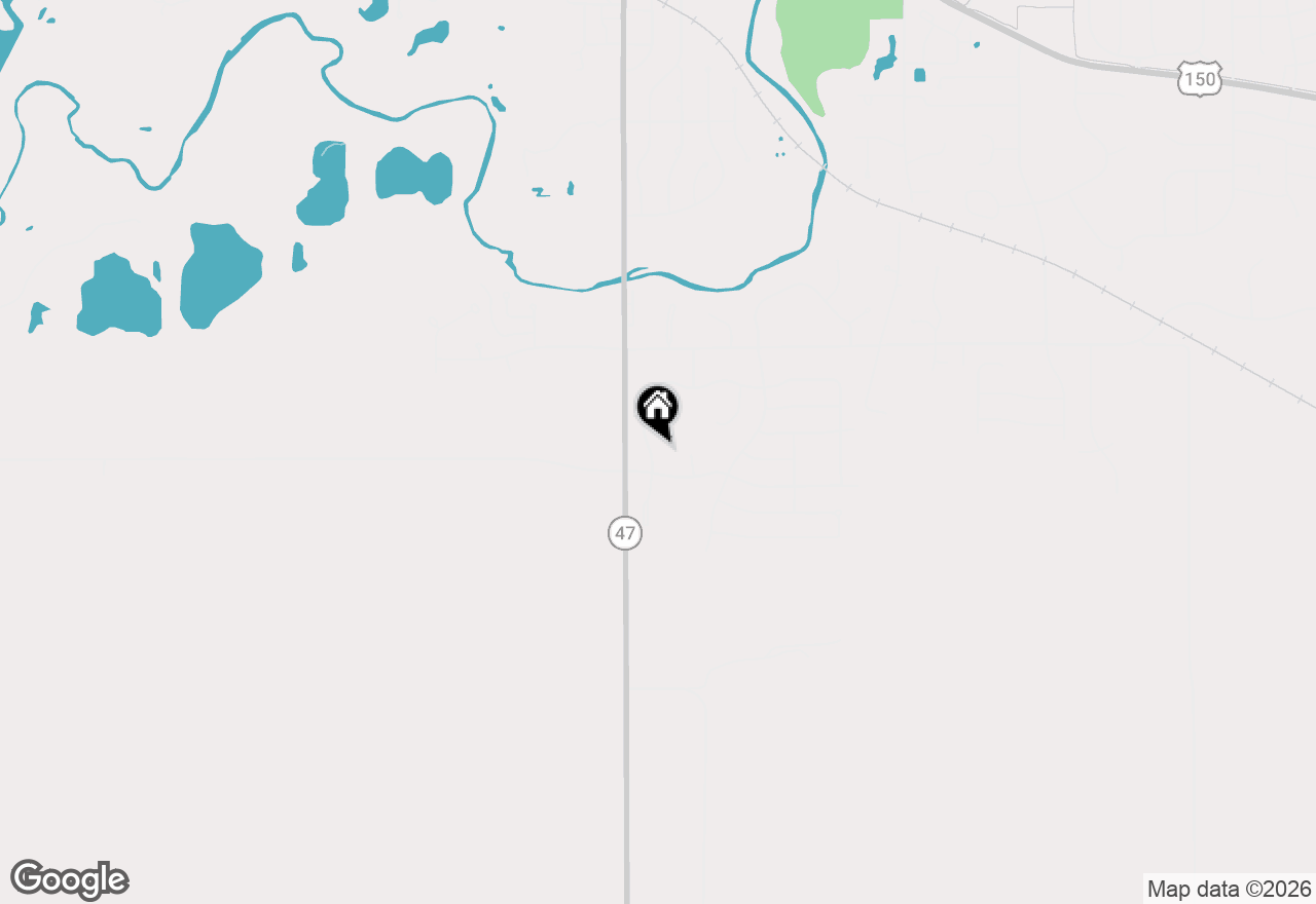 Map of 1808 S Orchard Drive, Mahomet, IL 61853
