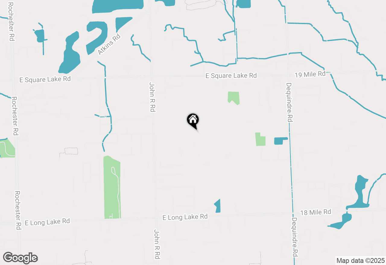 Map of 2184 Highbury Drive, Troy, MI 48085