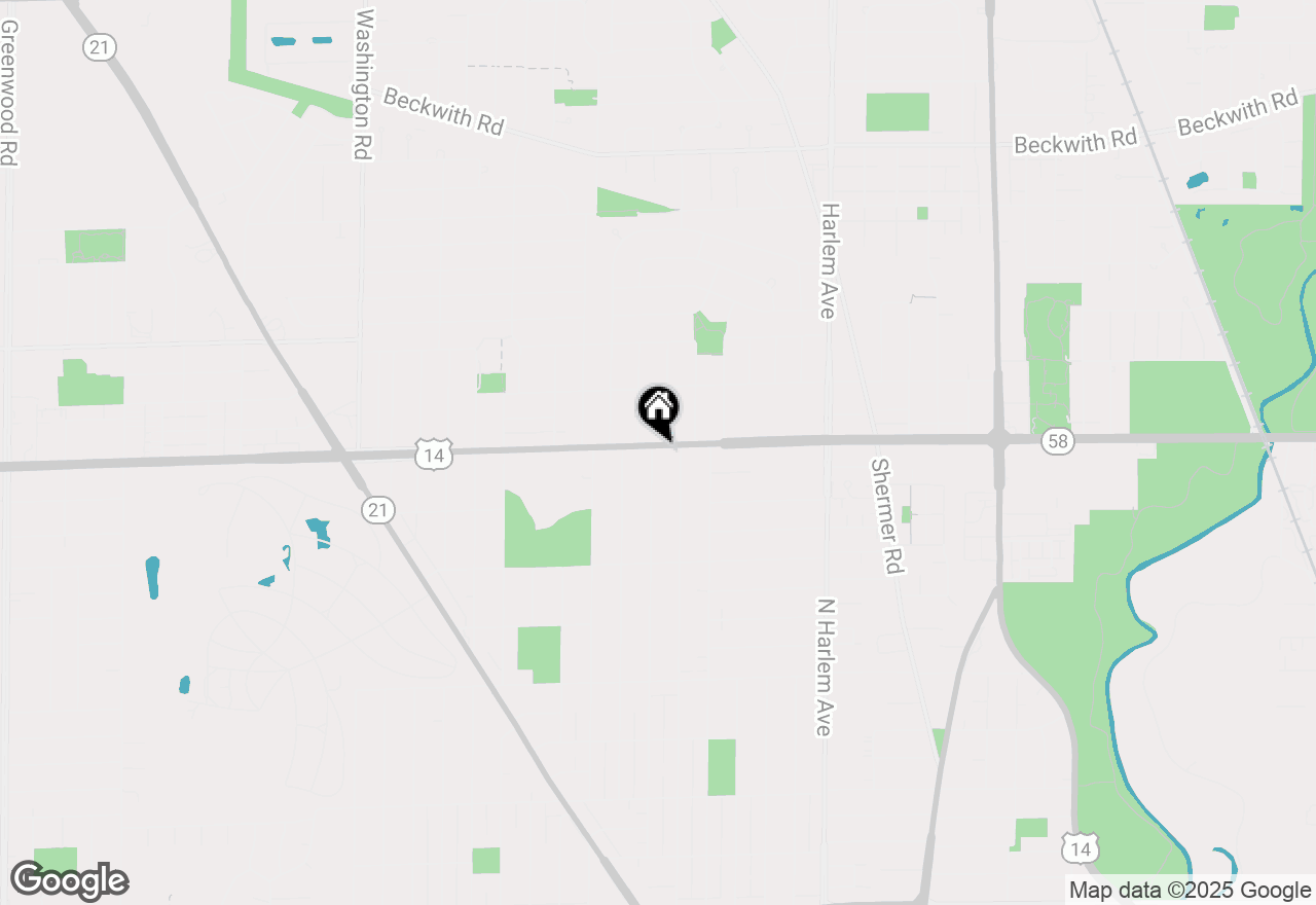 Map of 8761 N Olcott Avenue, Niles, IL 60714