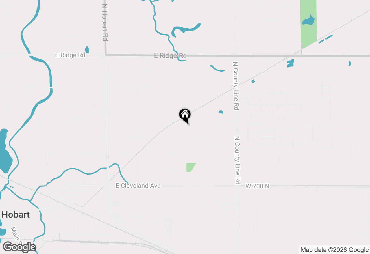 Map of 2545 Tulip Lane, Hobart, IN 46342