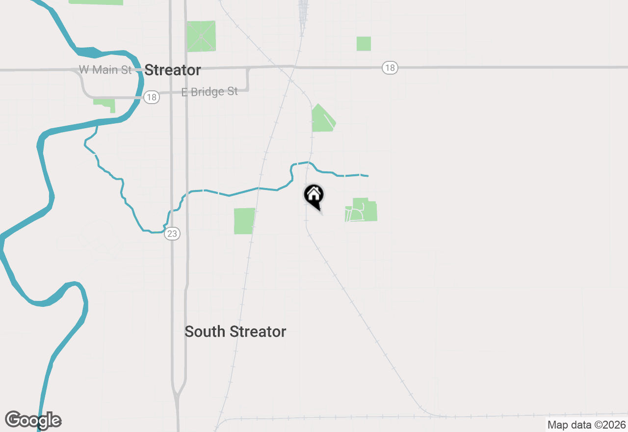 Map of 920 Hall Street, Streator, IL 61364