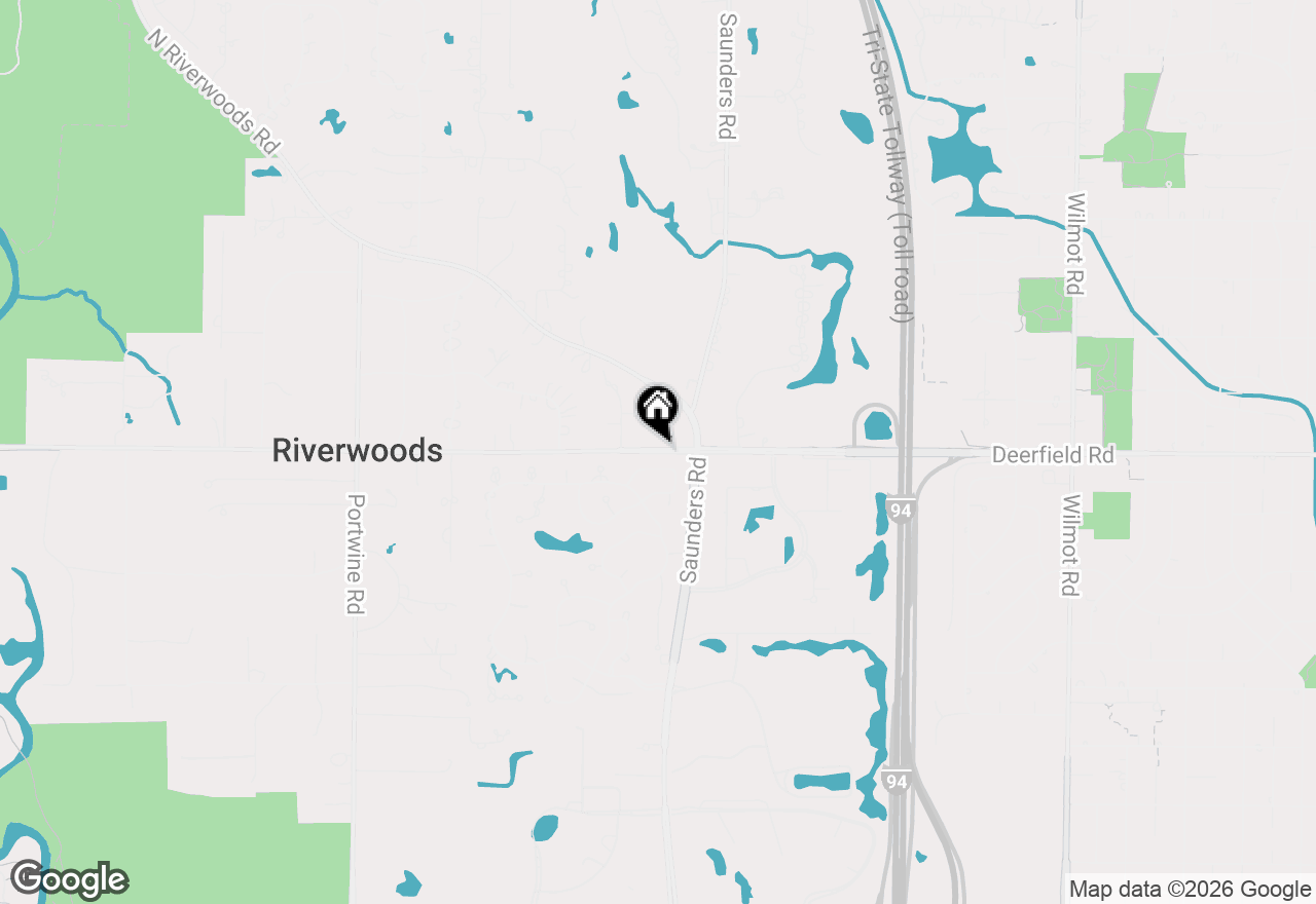 Map of 1560 Samanthas Way, Deerfield, IL 60015