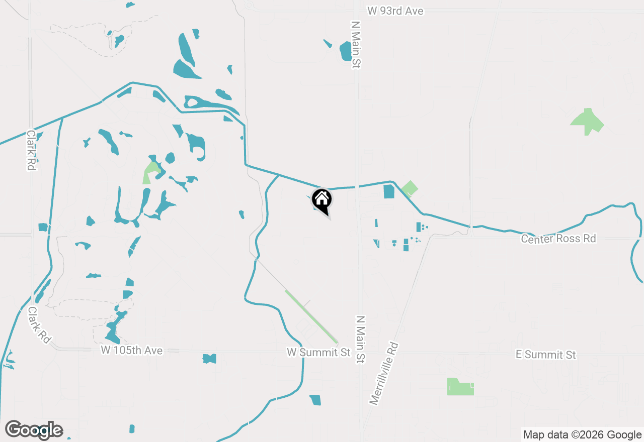 Map of 1440 Bohling Place, Crown Point, IN 46307