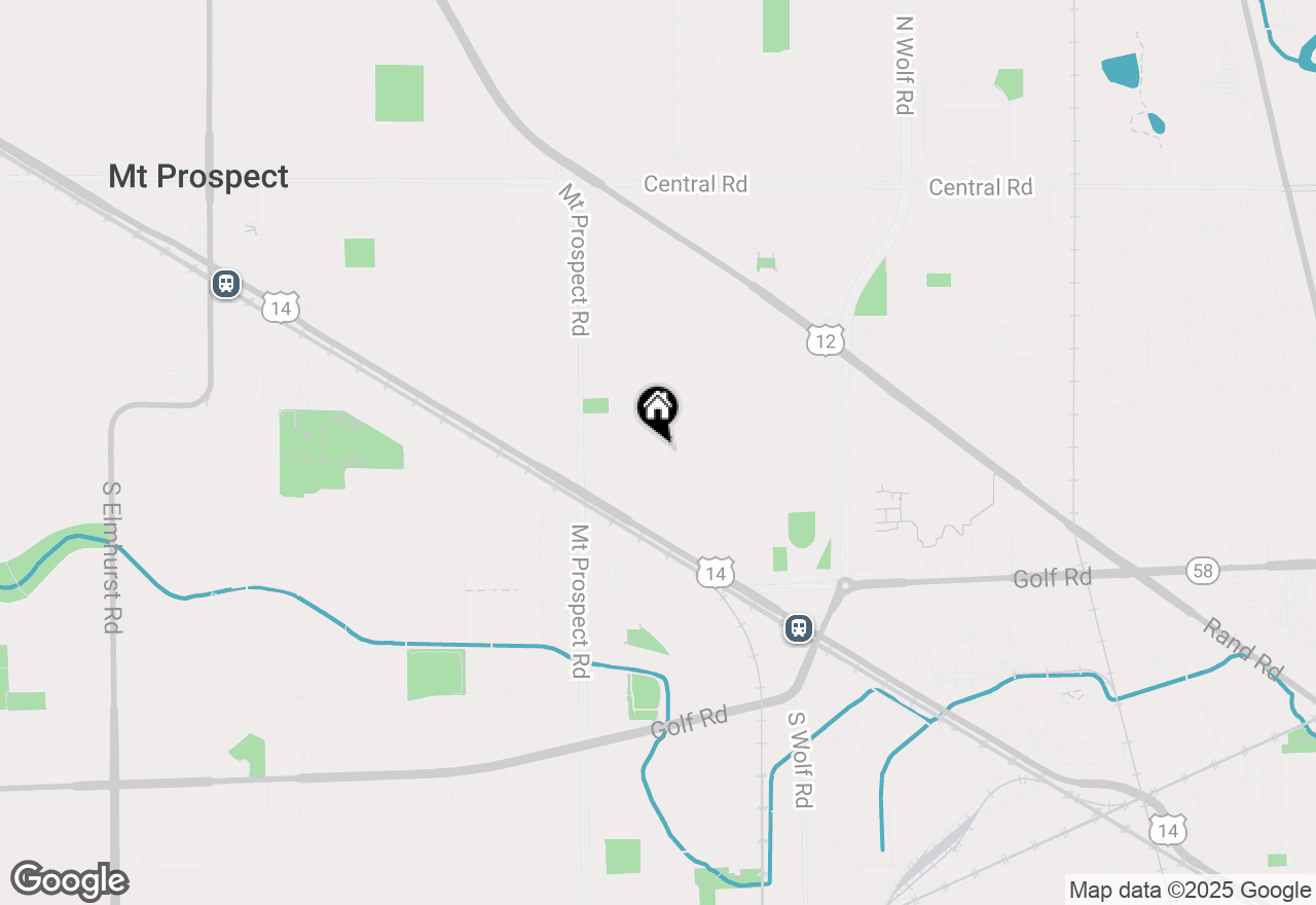 Map of 304 Amherst Avenue, Des Plaines, IL 60016