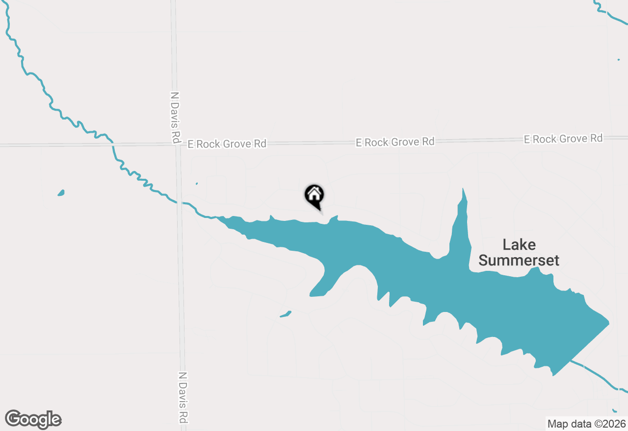 Map of 847 Breckenboro Road, Davis, IL 61019