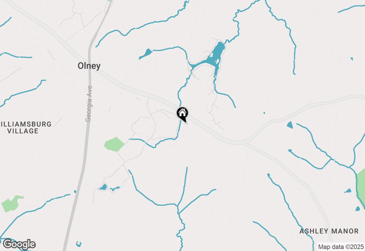 Map of 17706 Saint Agnes Way, Olney, MD 20832