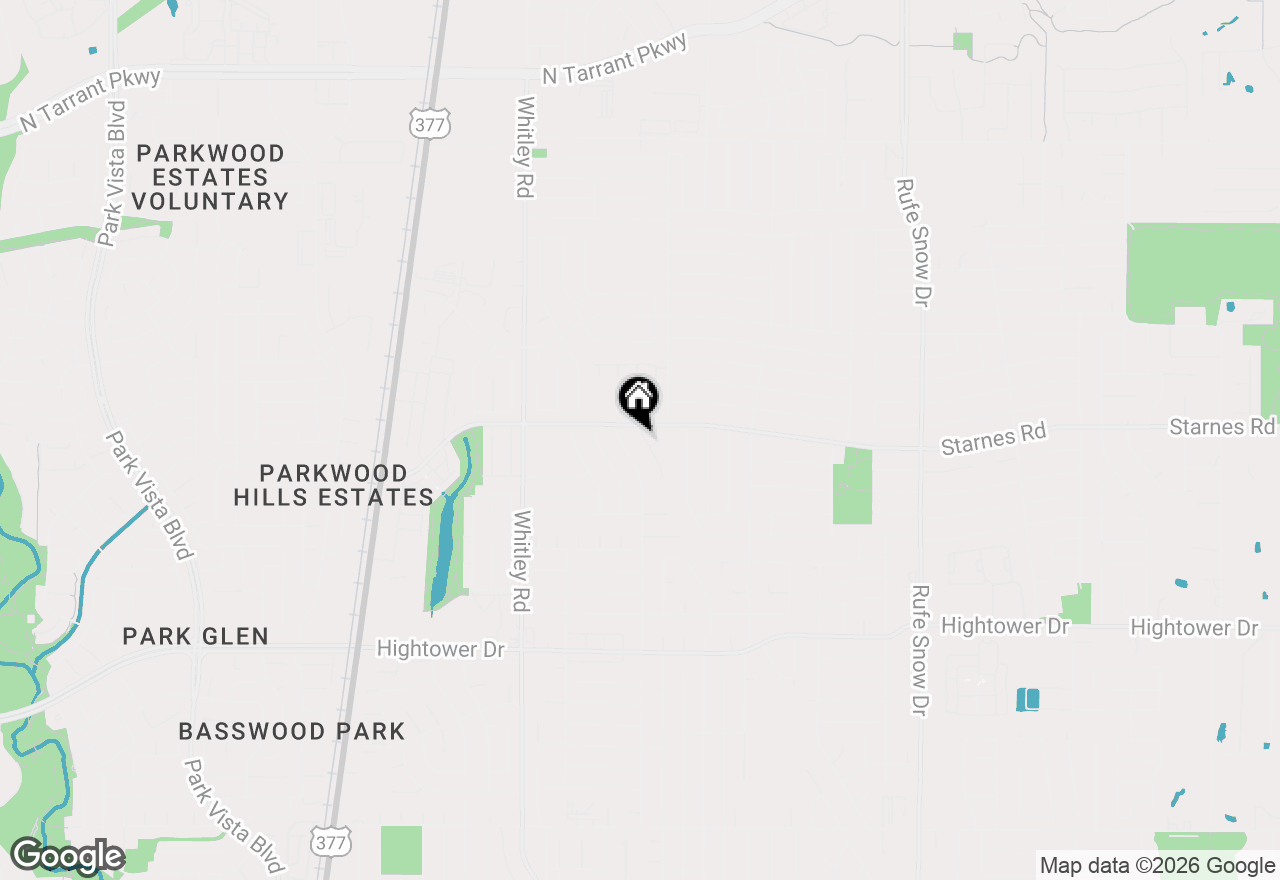 Map of 7609 Walnuthill Court, Watauga, TX 76148