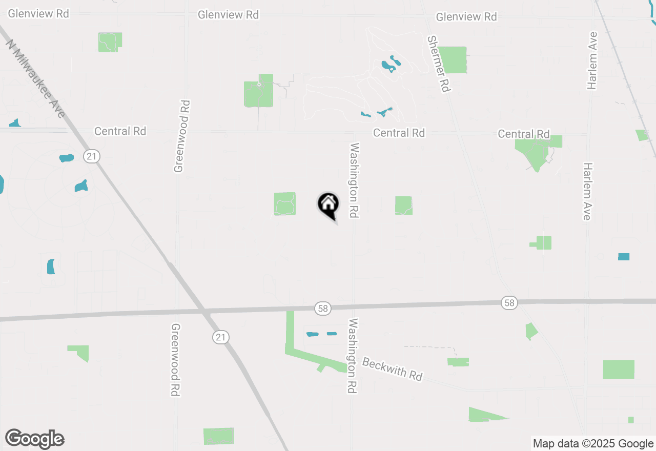 Map of 2815 Helen Drive, Glenview, IL 60025