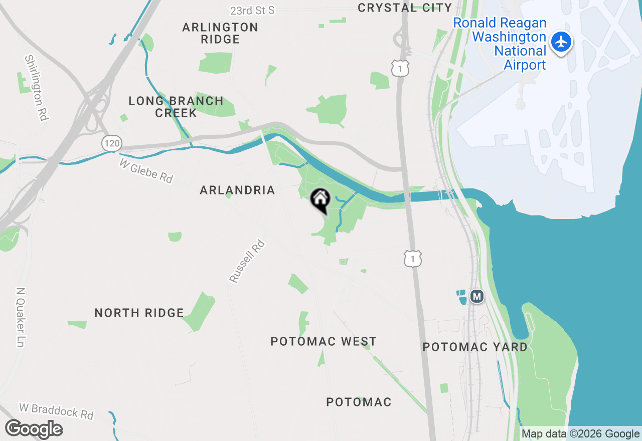 Map of 3749 Mark Drive, Alexandria, VA 22305