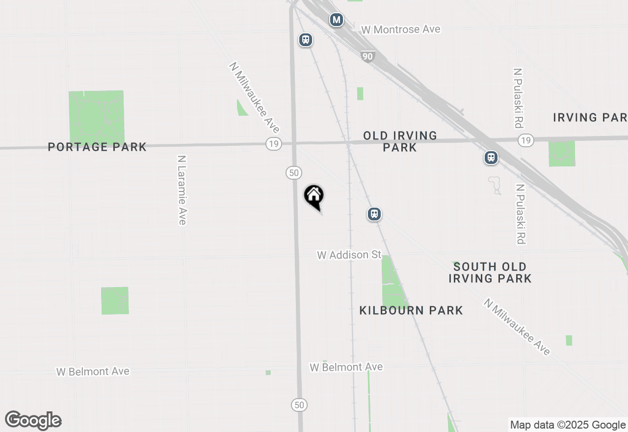 Map of 4721 W Warwick Avenue, Chicago, IL 60641