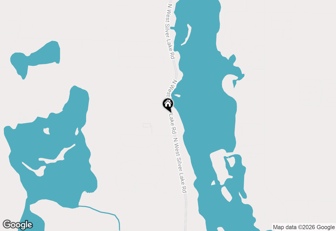 Map of 619 N West Silver Lake Road, Traverse City, MI 49685