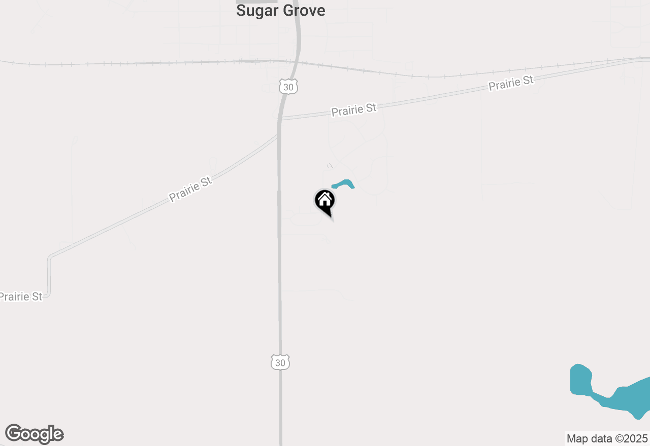 Map of 526 Mallard Lane #C, Sugar Grove, IL 60554