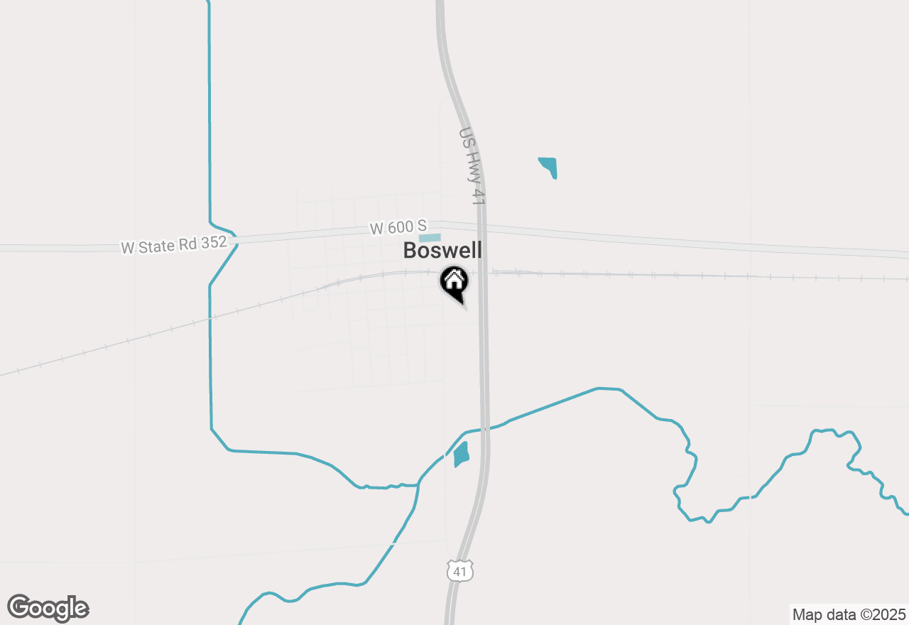 Map of 203 S Us Highway 41, Boswell, IN 47921
