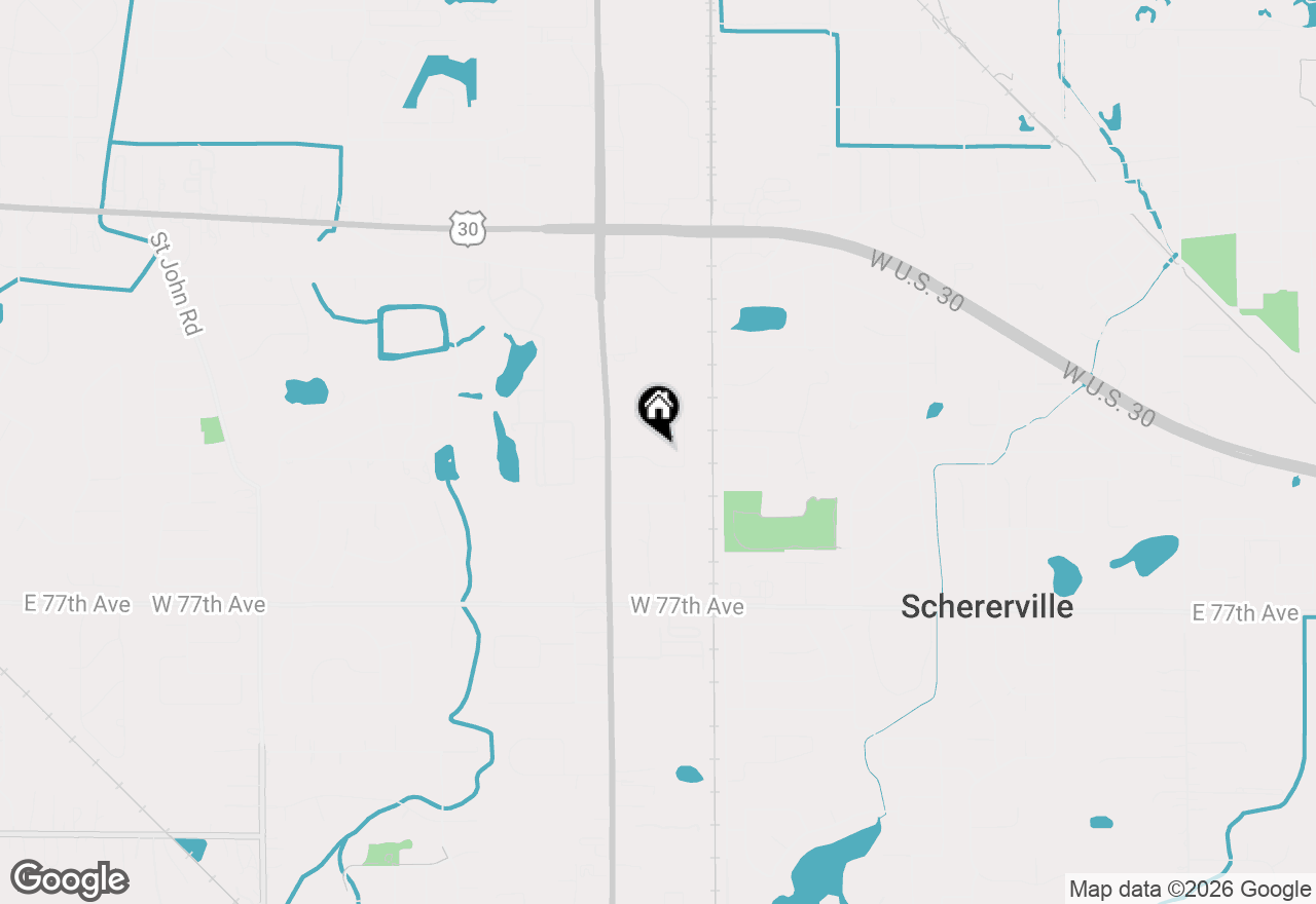 Map of 716 Moraine Trace #10, Schererville, IN 46375