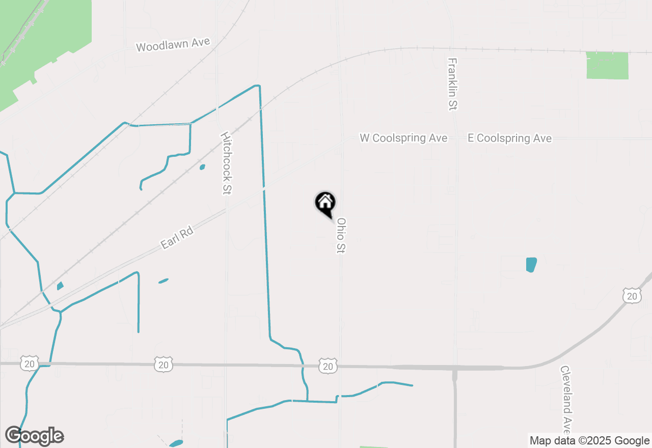 Map of 911 Essex Lane, Michigan City, IN 46360