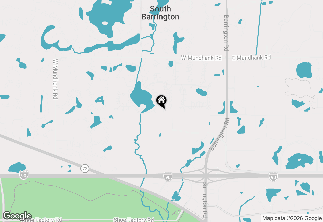 Map of 14 Ambrose Lane, South Barrington, IL 60010