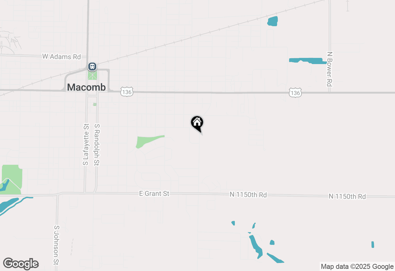 Map of 420 Candy Ln., Macomb, IL 61455