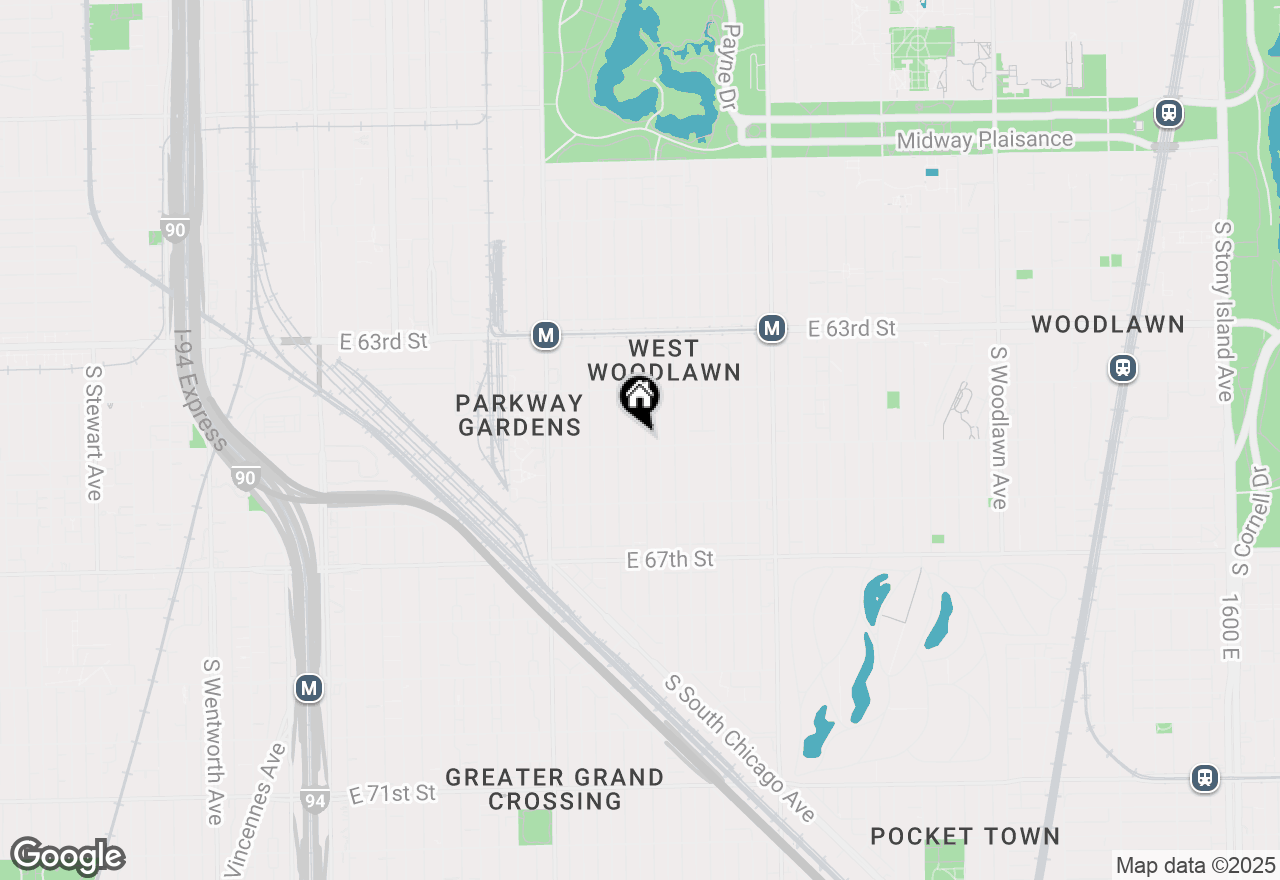 Map of 6457 S Rhodes Avenue, Chicago, IL 60637