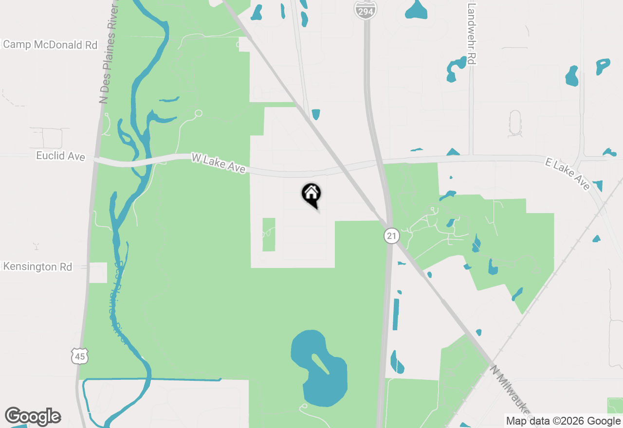 Map of 4641 Lilac Avenue, Glenview, IL 60025
