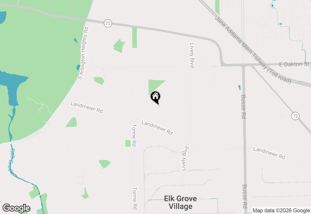 Map of 230 Fleetwood Lane, Elk Grove Village, IL 60007