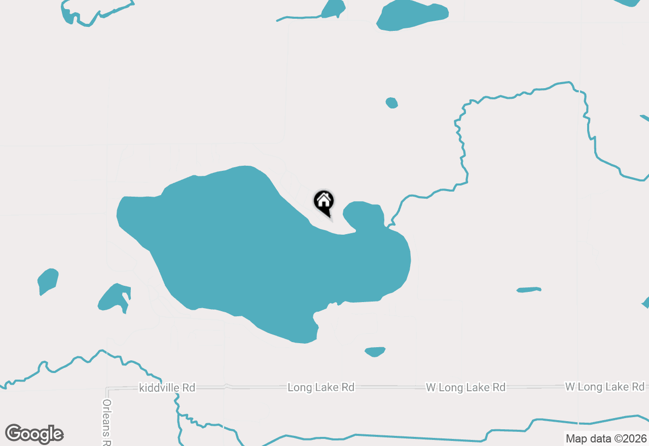Map of 8620 Lucile Boulevard, Unknown, MI 48834