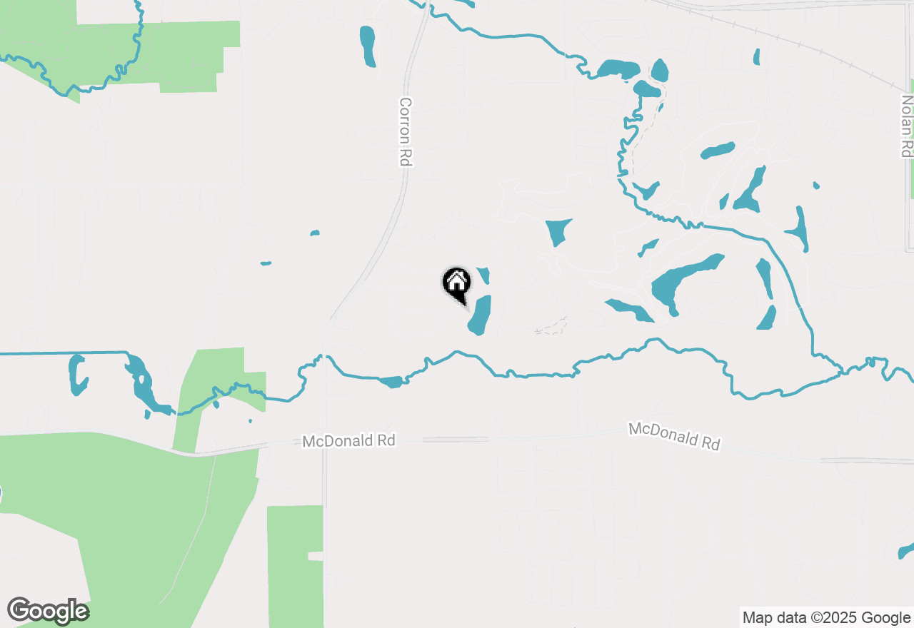 Map of 3646 Thornhill Drive, Elgin, IL 60124