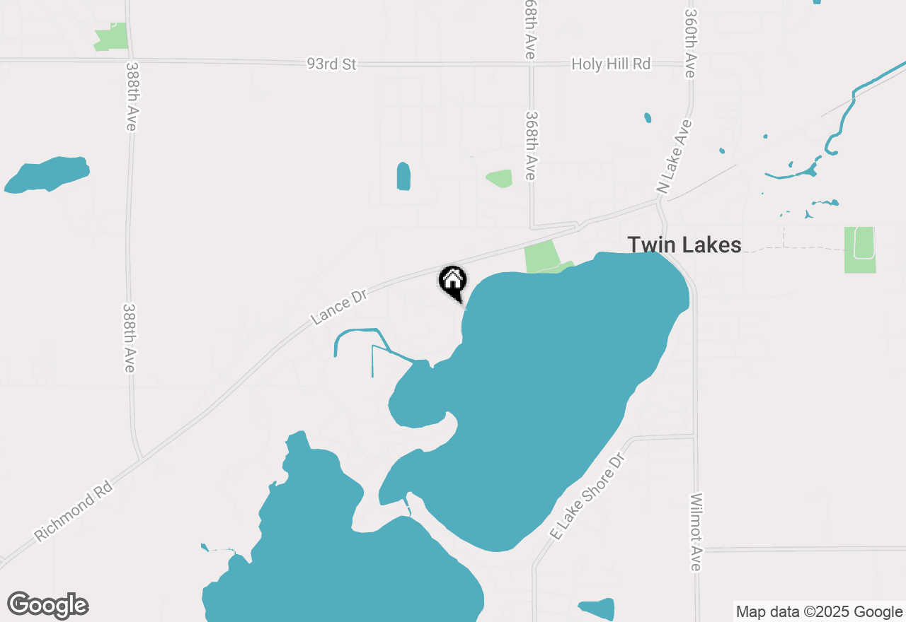 Map of 512 Bay View Ave #8, Twin Lakes, WI 53181