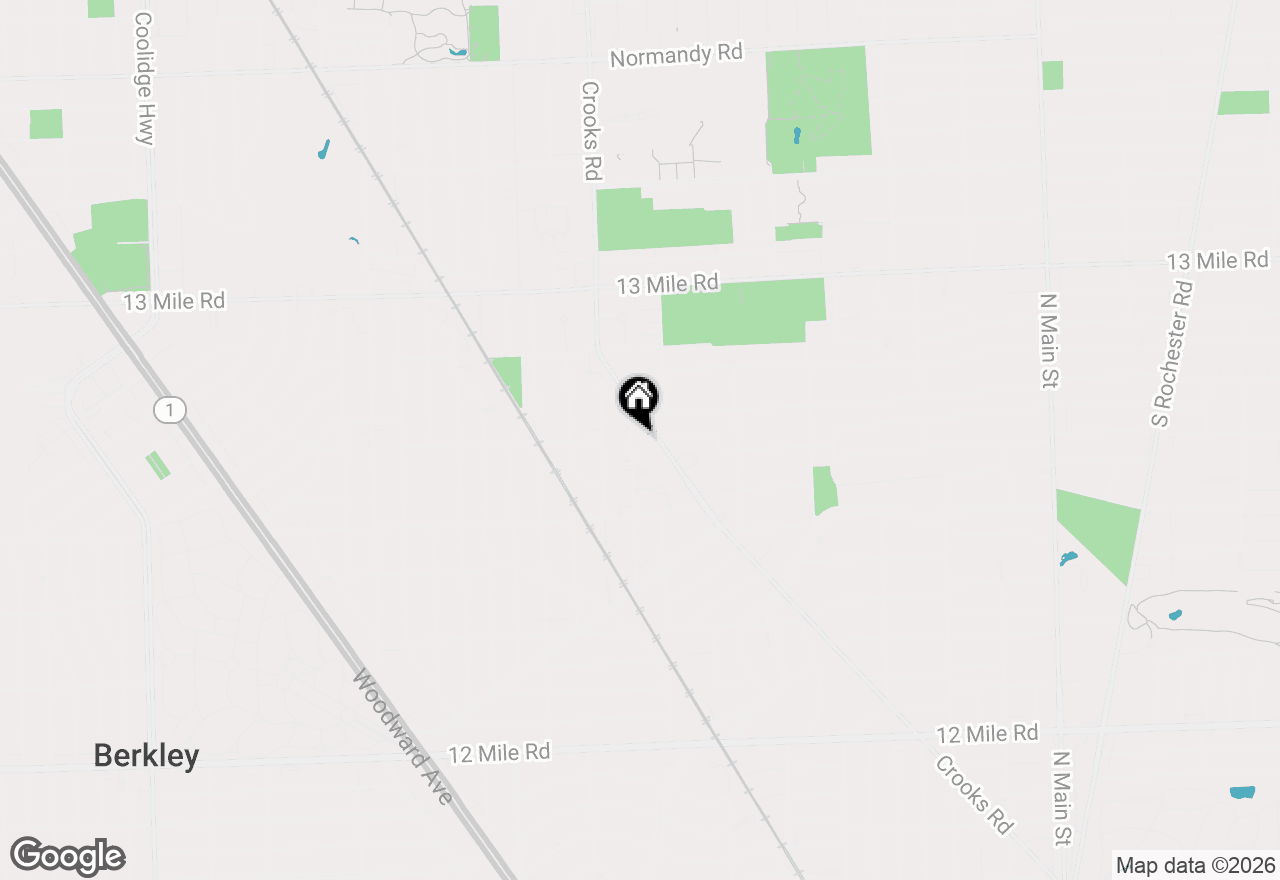 Map of 2728 Galpin Avenue, Royal Oak, MI 48073