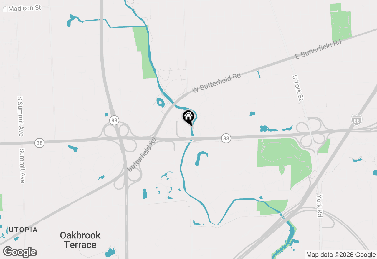 Map of 5 Dewalt Court, Elmhurst, IL 60126