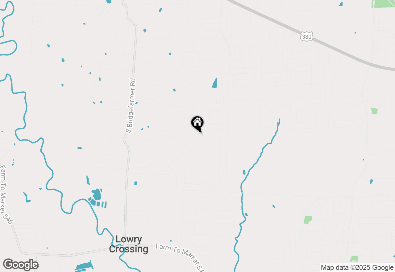 Map of 640 Overland Drive, Lowry Crossing, TX 75069