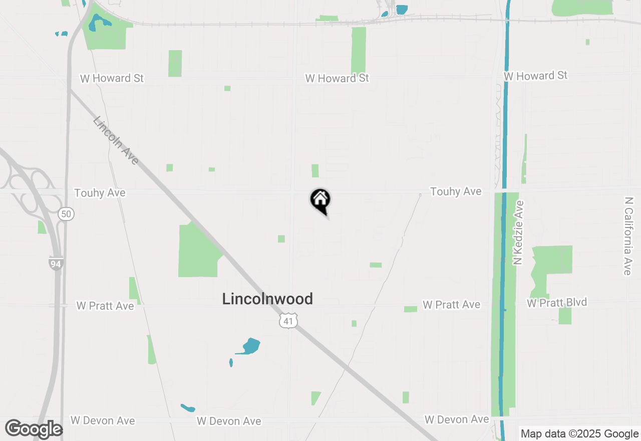 Map of (Address confidential), Lincolnwood, Illinois 60712