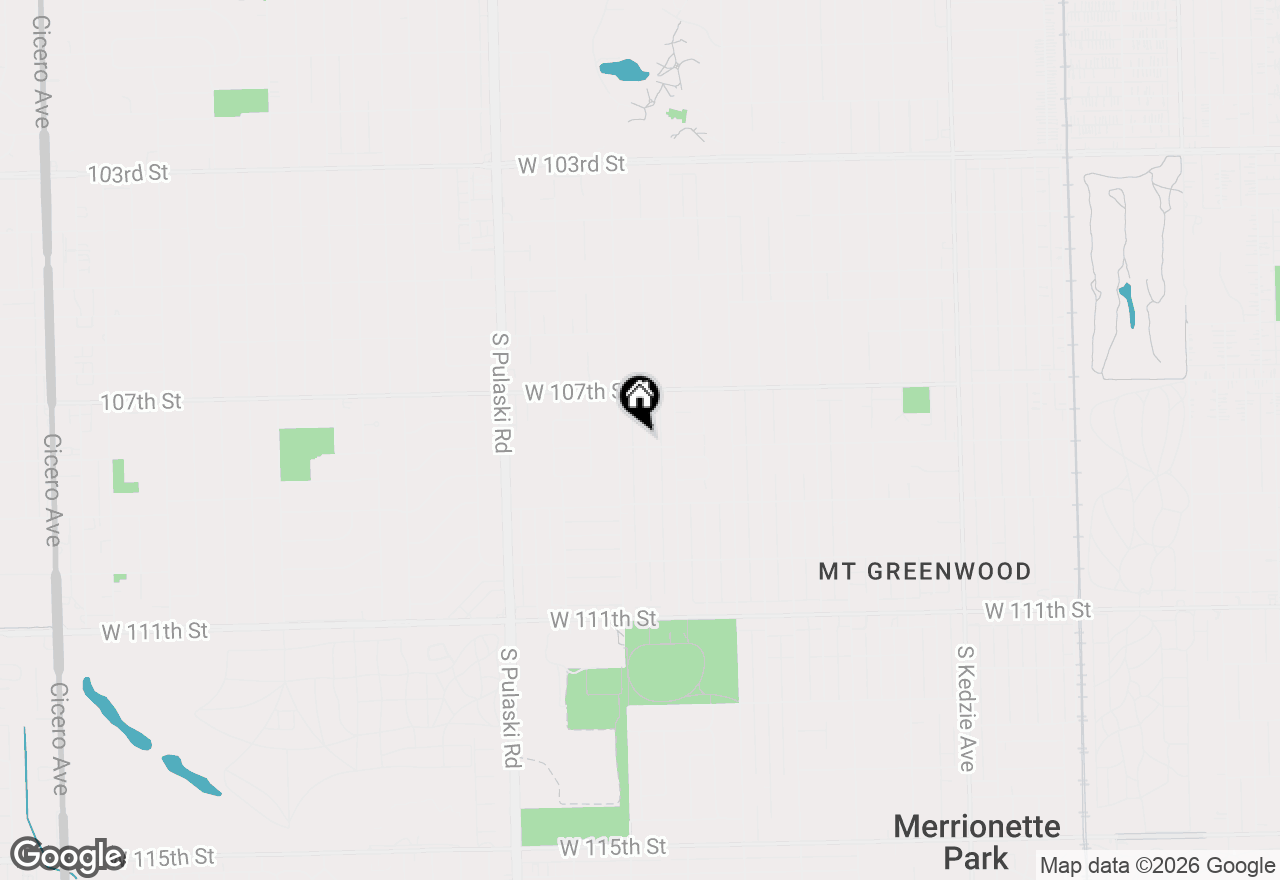 Map of 10750 S Ridgeway Avenue, Chicago, IL 60655