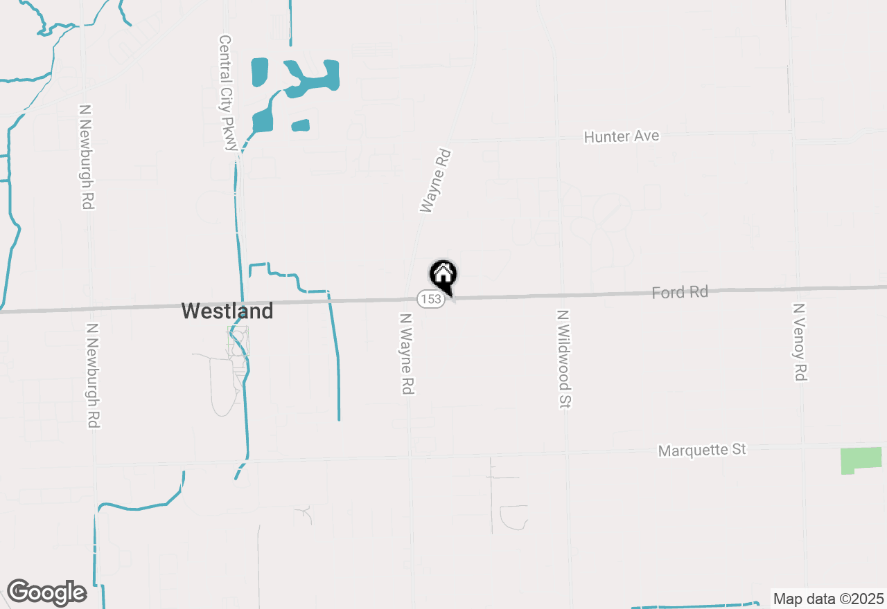 Map of 35211 Ford Road, Westland, MI 48185